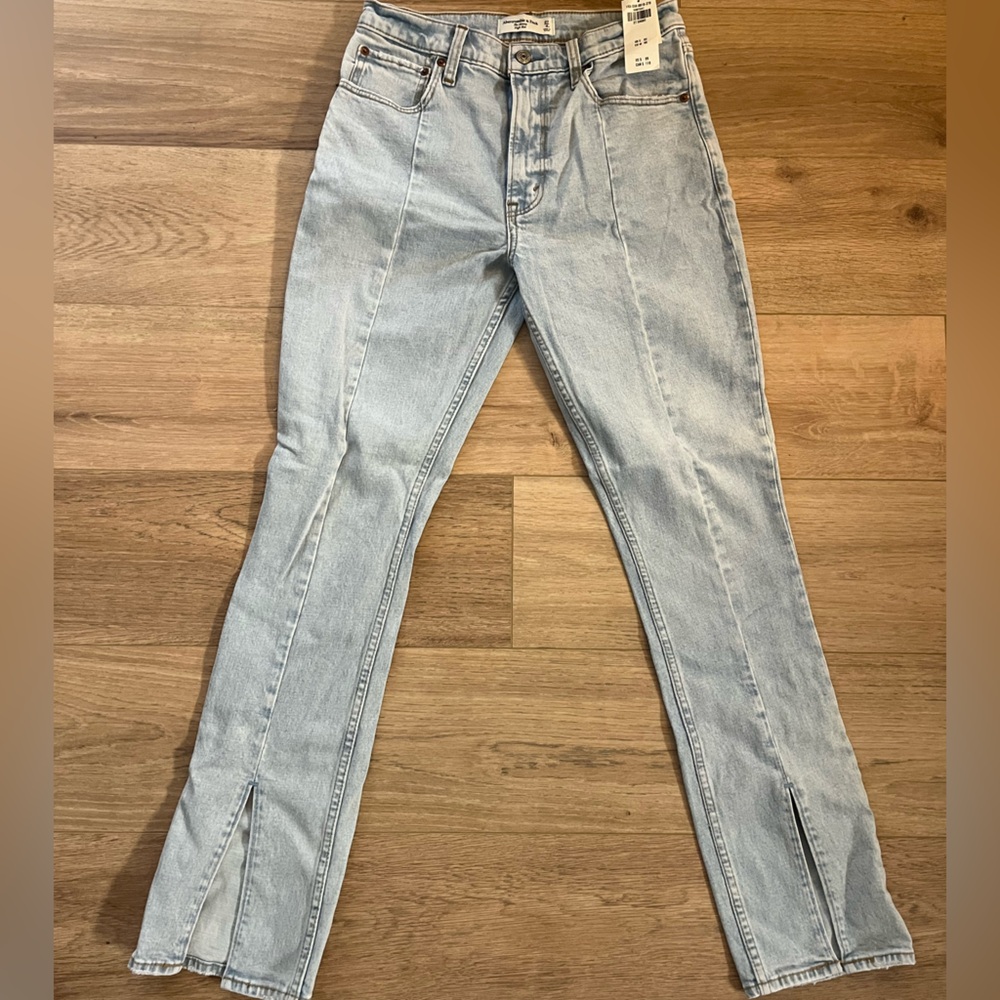 Abercrombie high rise jeans